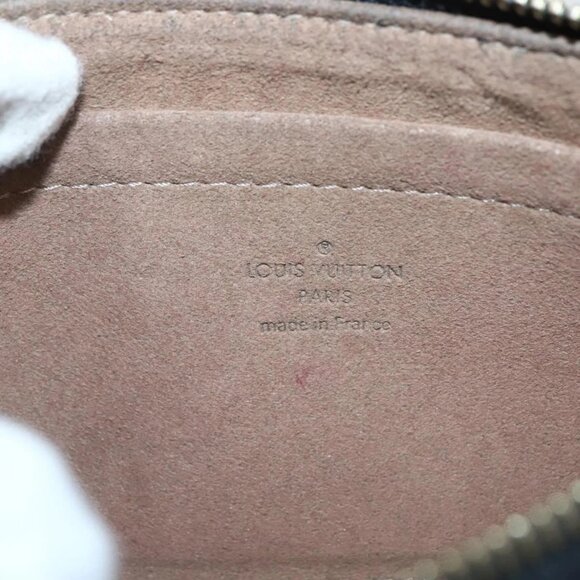 LOUIS VUITTON Multicolor Pochette Mila MM Pouch Black M60097 LV Auth 143169 - Picture 10 of 16